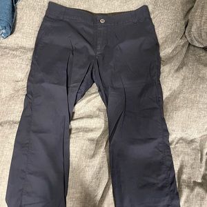 Blue kuhl resistor chino pants 34x 33